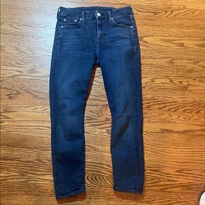 MOTHER Men's Midnight Blue Skinny Jeans